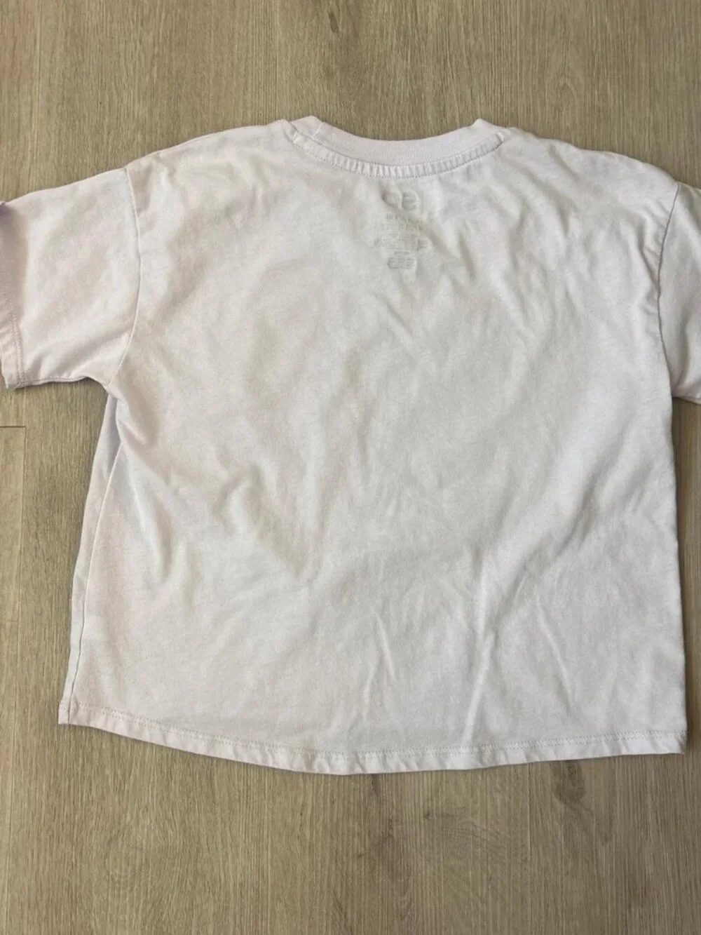 SO Boxy Cropped Short Sleeve Tee Girls Large 10/12